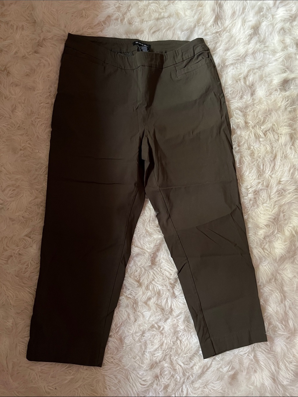 Zac & Rachel Olive Green Women's Chinos